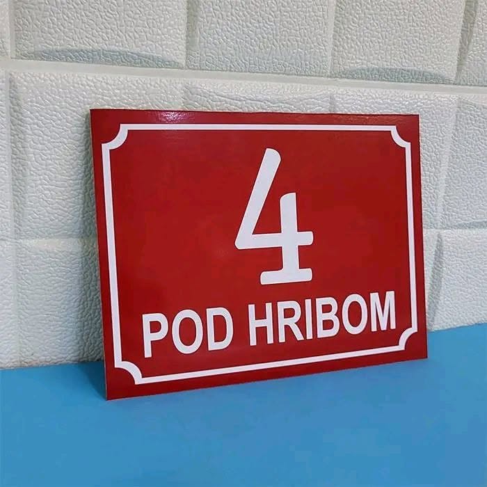 Табли и куќни броеви